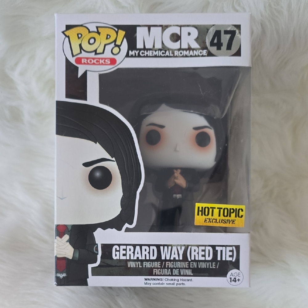 Funko Pop! MCR Gerard Way with Red Tie